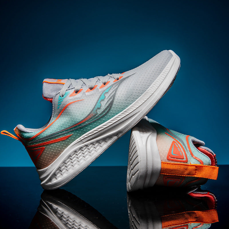 Chaussures de course léger respirant avec des semelles douces pour les étudiants tous les jours