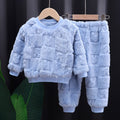 Pyjama de style coréen pour filles en couleur solide