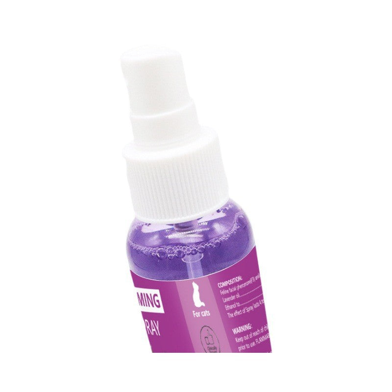 Vaporisateur apaisant et calmant pour animaux de compagnie