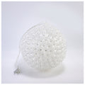 Lampe LED à grande boule d'ornement extérieur