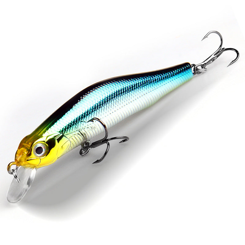 Long S 80mm8.5g Lure magnétique de pêche en eau douce