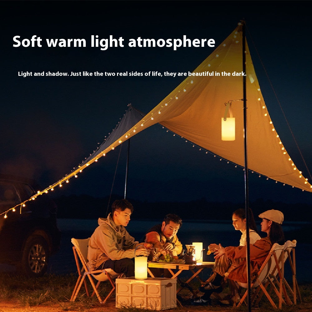 Lampe de camping rétro charge extérieure lampe portable