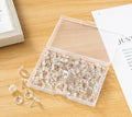 Gear thumbtack-transparent-100 pièces