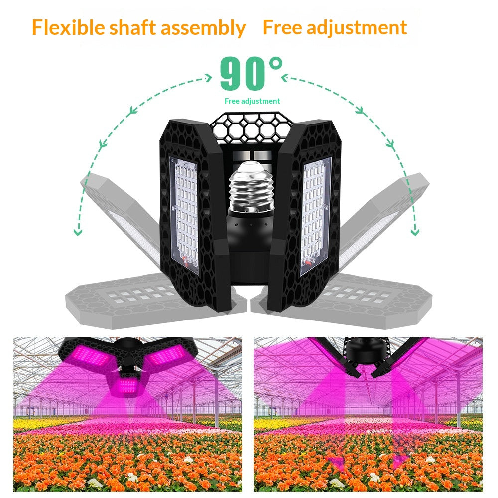 Spectrum rouge et bleu Tri-Fold Plant Grow Light