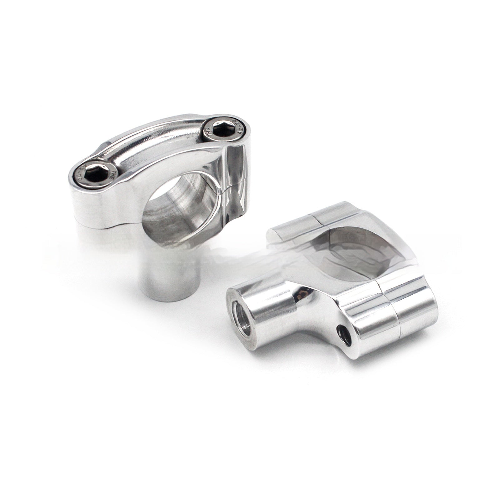 Modification moto Diamètre universel 1 poignée argent
