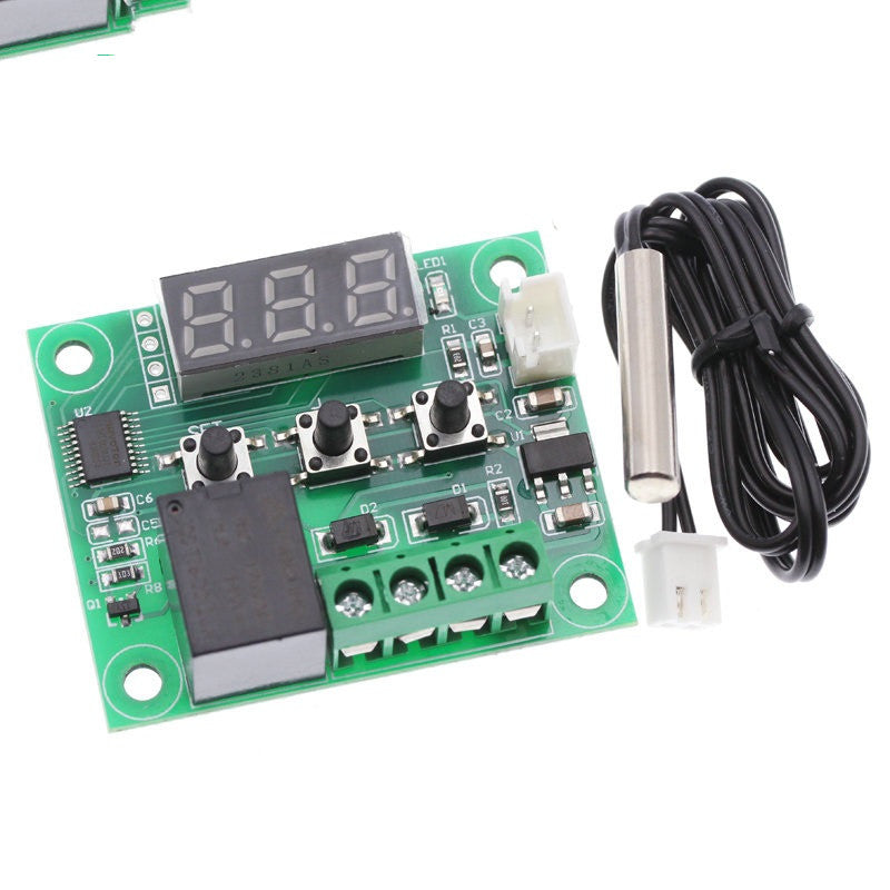 Contrôleur de température haute précision Thermostat numérique Shell Acrylique