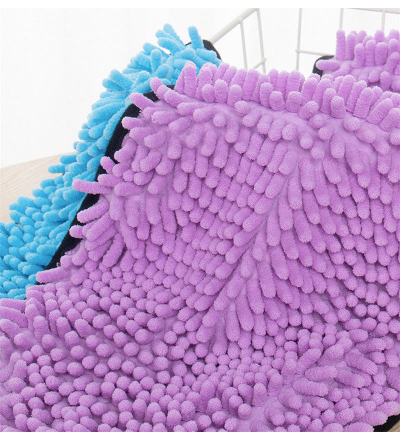 Chiens Chats Serviettes Chien Super Absorbant Peigne de bain Microfibre Serviettes de bain Bain de chat à séchage rapide