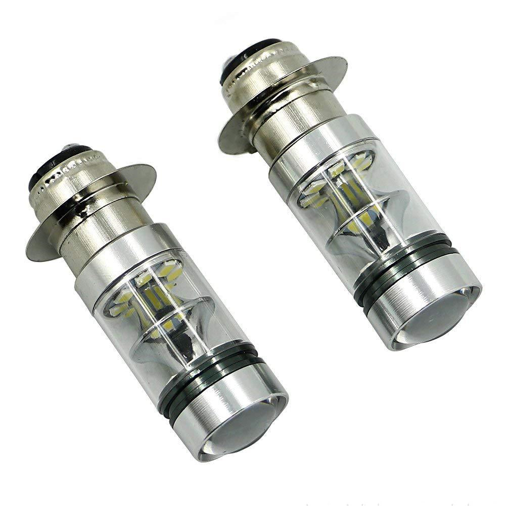 Led de moto lumière modifiée BA20W H6 100W 20SMD phare de moto à haute puissance
