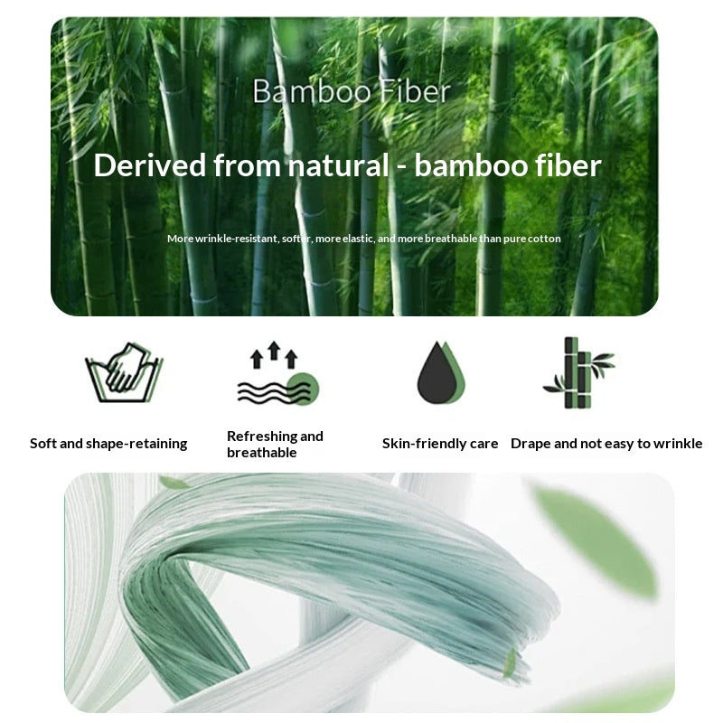 Chaussettes de compression en fibre de bambou respirante de couleur solide