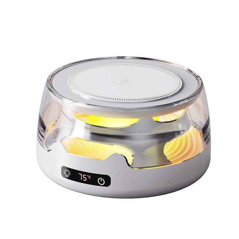 Sous-verre de chauffage thermostatique ménager