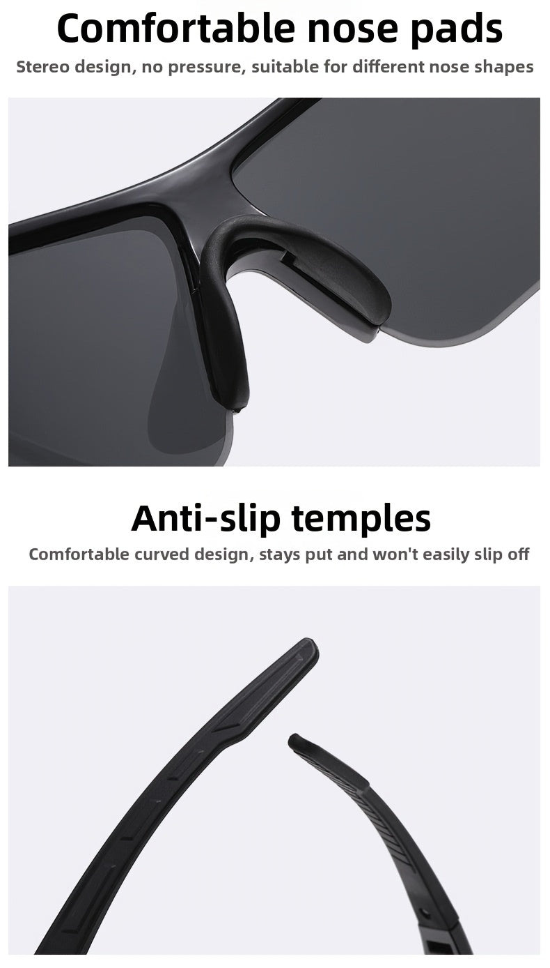 Lunettes de soleil sport 2 Pack pour hommes et femmes