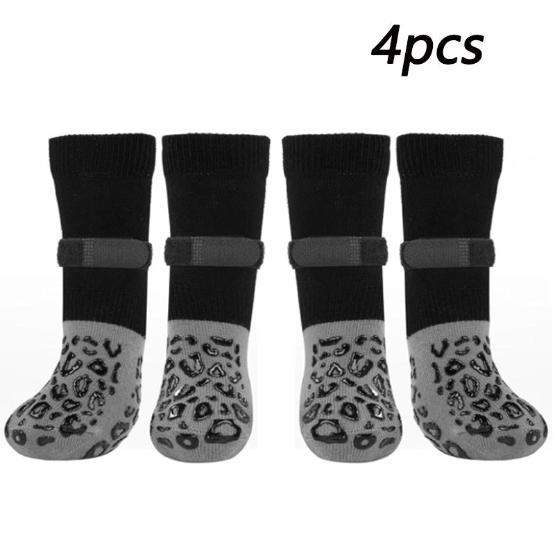 Chaussettes pour animaux imperméables et antidérapantes pour chiens
