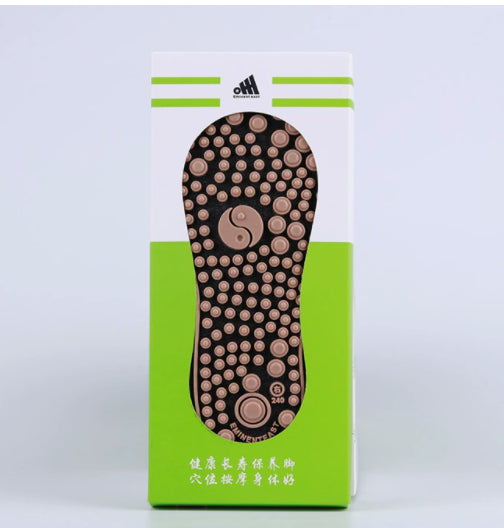 Chaussettes de massage en coton acupoint peigné à usage ménager créatif