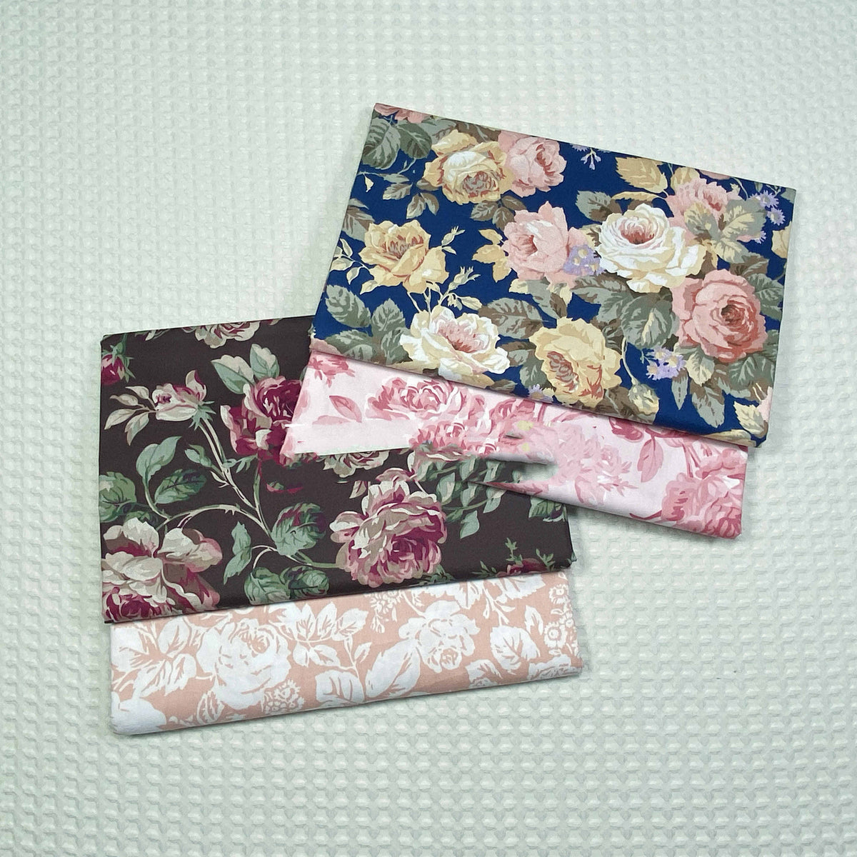 Tissu d'imprimé en coton rose fleur