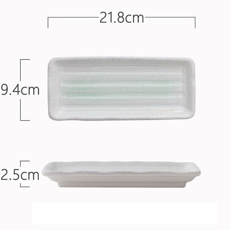 Dessert Sushi Cold Dish Céramique Maison Couleur Underglaze