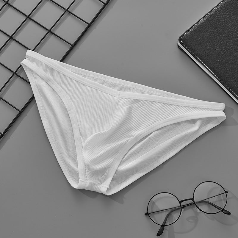 Sous-vêtements en forme de V pour hommes taille simple couche U convex