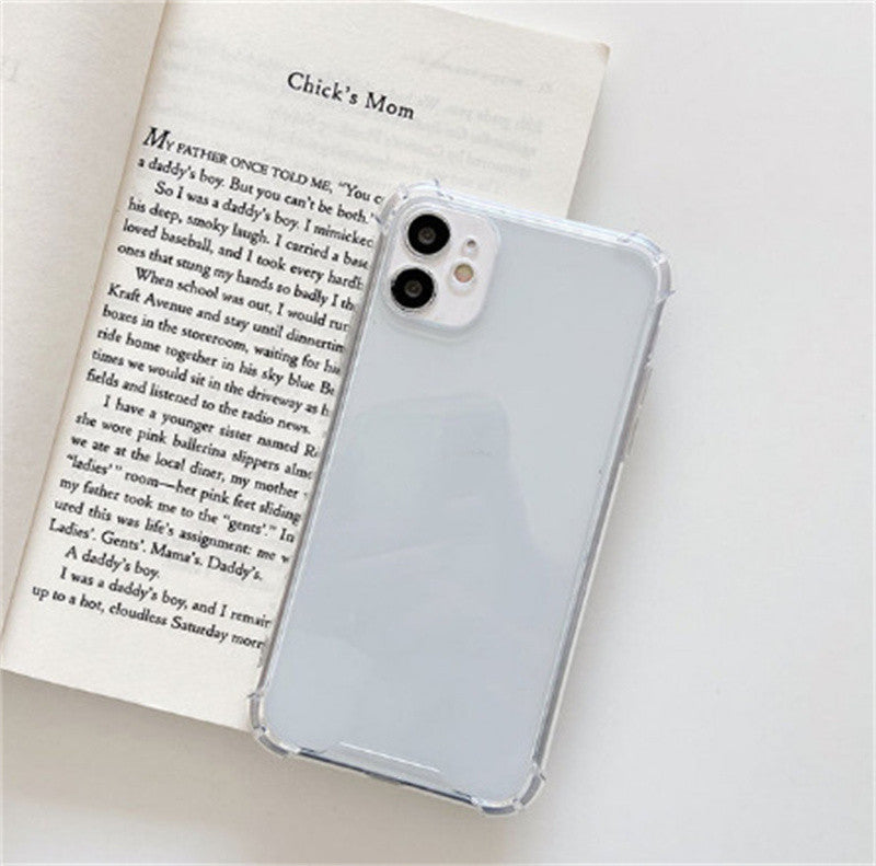 Téléphone portable Shell Girl Protection du coeur Fine Hole