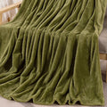 Couverture en peluche douce et chaude pour canapé ou lit confortable et confortable