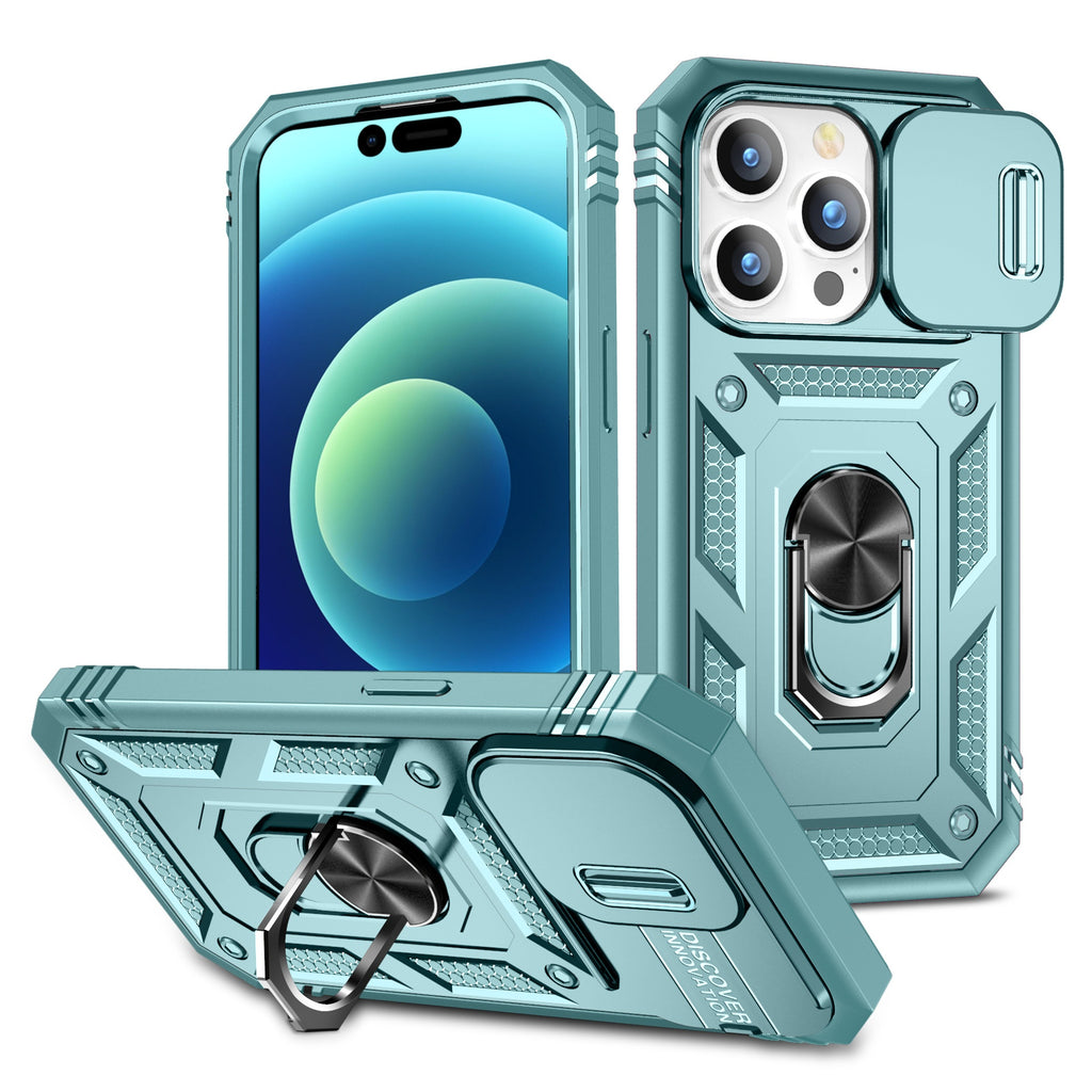 Convient pour le 17 Pro cas de téléphone Max deuxième génération avec une fenêtre coulissante