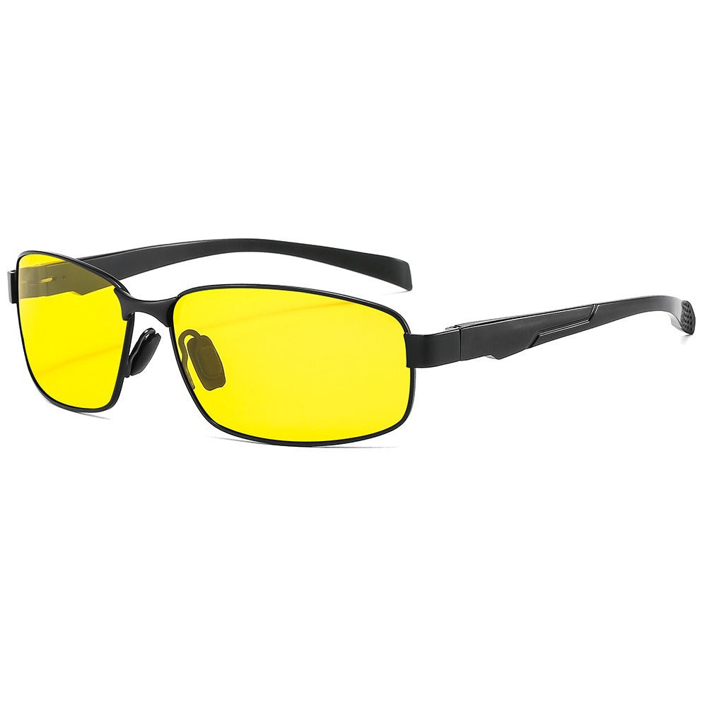 Lunettes de soleil carrées élégantes pour hommes