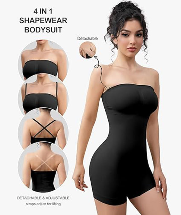 Vêtements de forme bandeau hors épaule Combinaison pour femmes