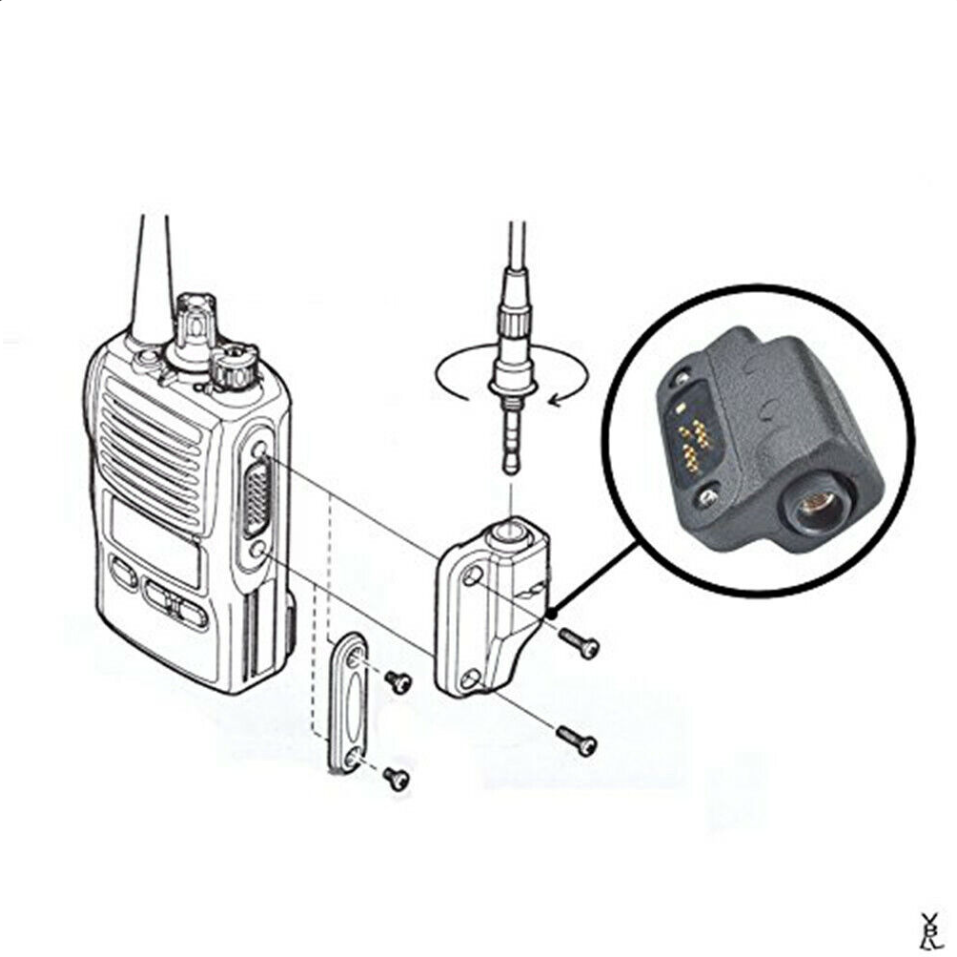 Les convertisseurs d'adaptateurs audio VX CN8 sont adaptés pour VX-581 VX-582 VX-582UFT VXD20 standard