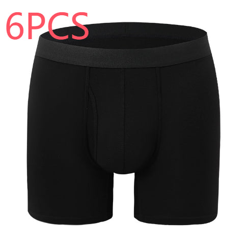 Sous-vêtements Homme prolongé Bamboo Fibre Sports Breathable Mid Waist