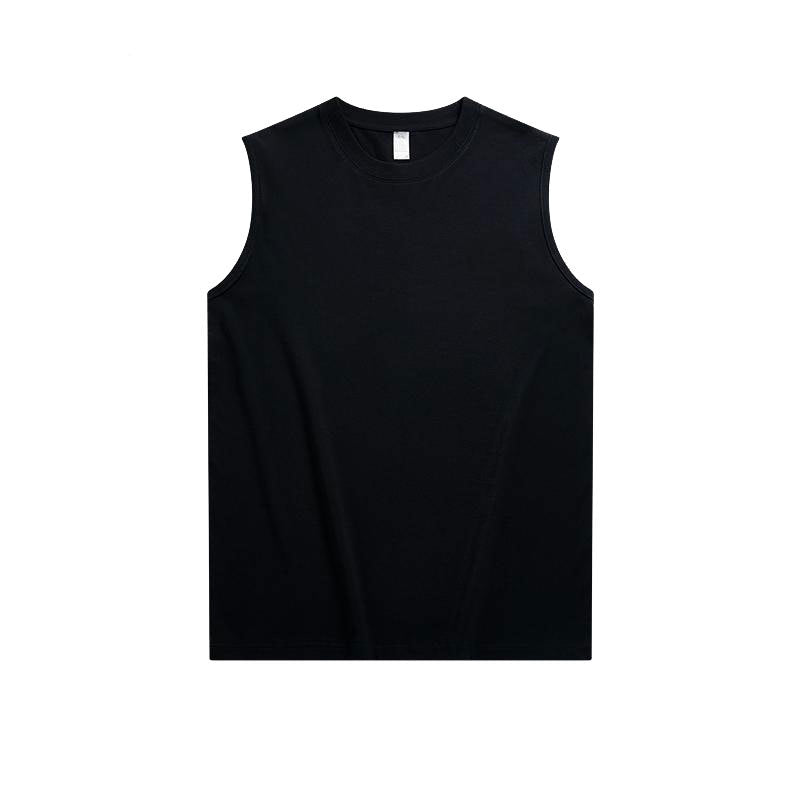 Undershirt en coton massif pour homme Saison d'été