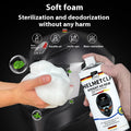 Déodorant nettoyant en mousse pour rinçage du casque