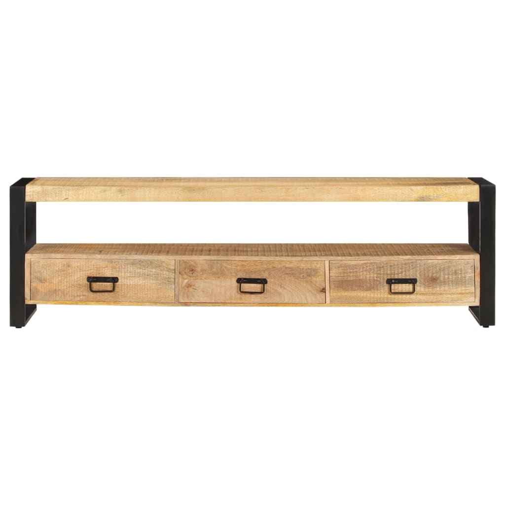 Armoire TV 150 x bois de mangue massif