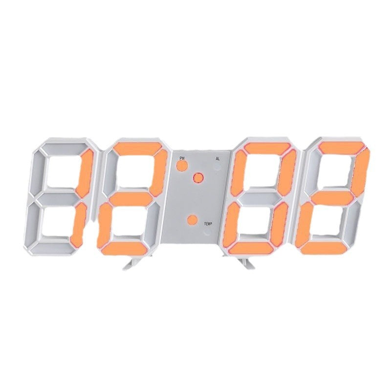 Horloge numérique murale LED électronique réveil cadeau Horloge Grande horloge température