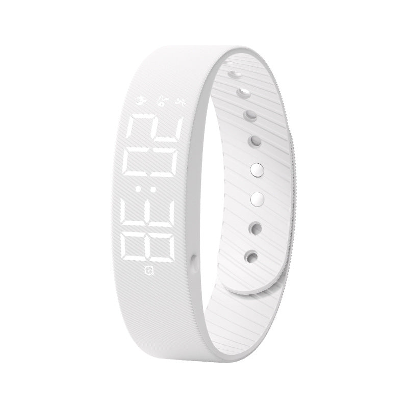 Smart Sports Watch pour les hommes et les femmes Imperméable avec la fonction Timing Silent Vibration Alar