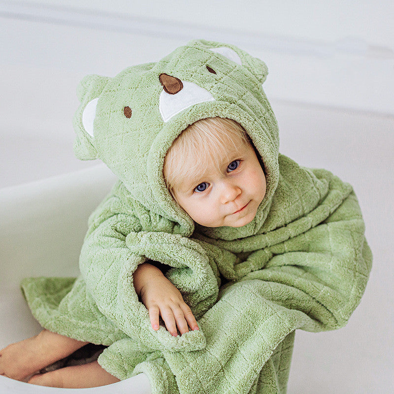 Serviette de bain en polaire Lion Koala