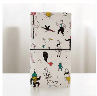 Livre manuel de style japonais carnet créatif Coréecartoon main mignon peint à la main di