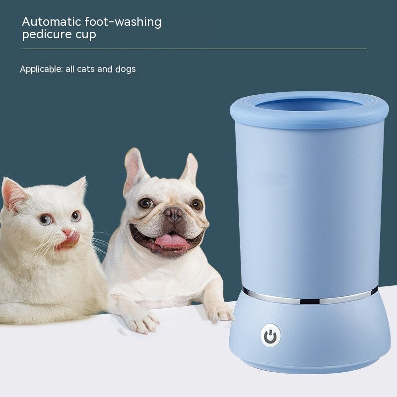 Pet Paw Cleaning Cup Chiens et chats de lavage automatique des pieds