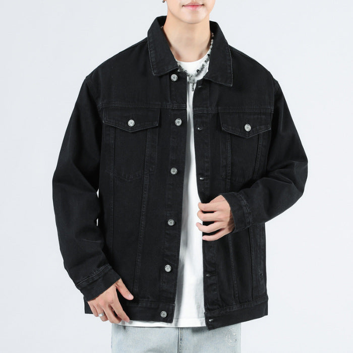 Veste Denim Homme Veste Casual Top
