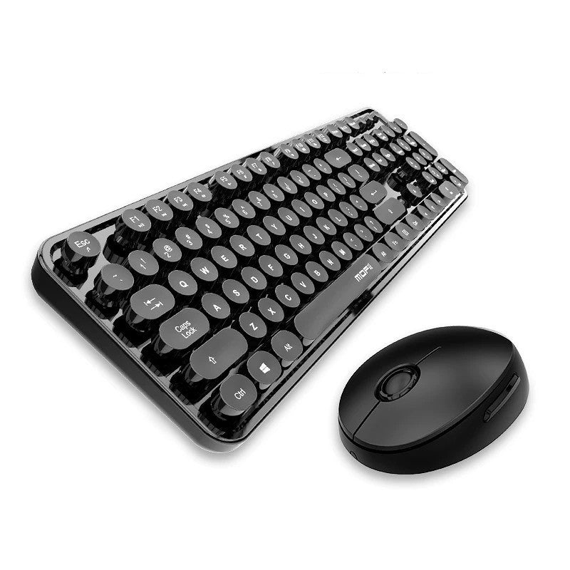 Couleur rouge à lèvres filles punk clavier