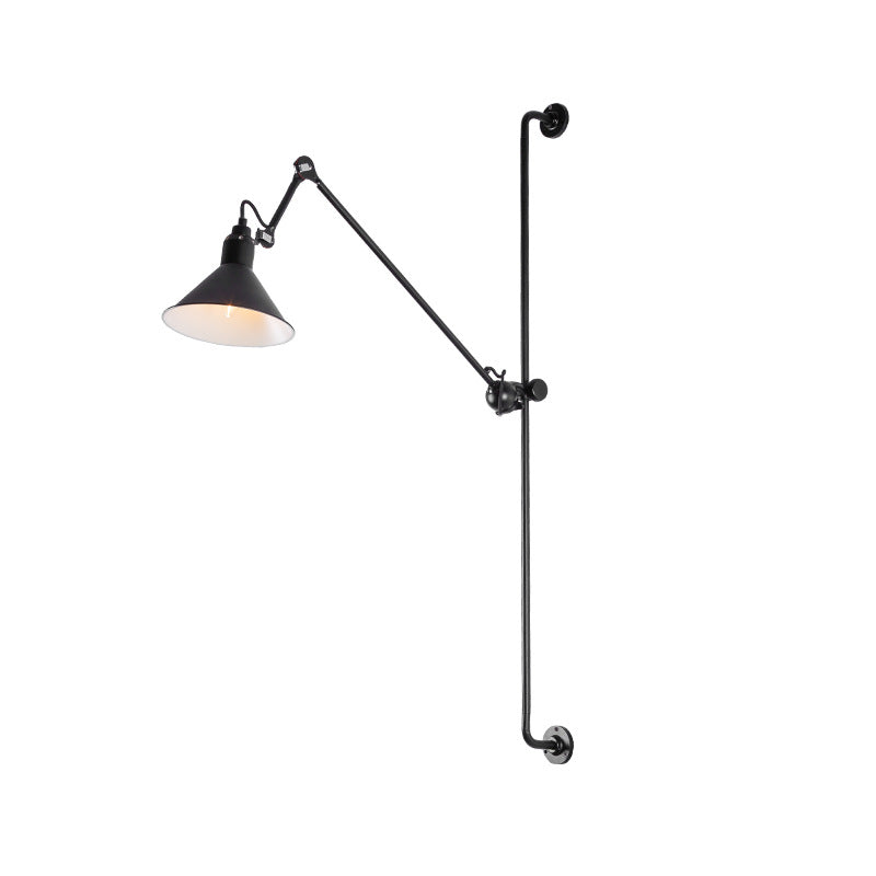 Rotation Rocker Arm Lampe murale de protection des yeux avec prise