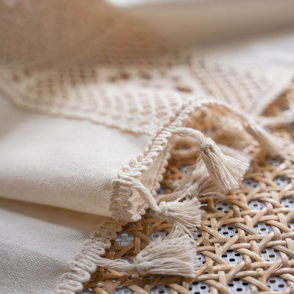 Rideau American Crochet Mesh produit fini