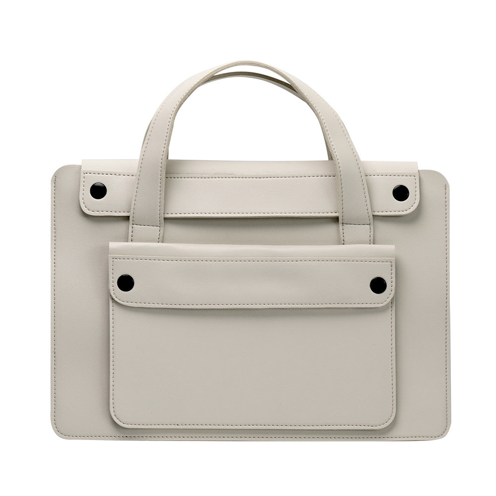 Sac à main pour ordinateur portable de style Accordéon polyvalent