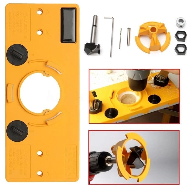 35 MM Guide de style de la coupe pour forer Bit Conseil Bit Boring Perceuse de trou de forage Guide de forage pour