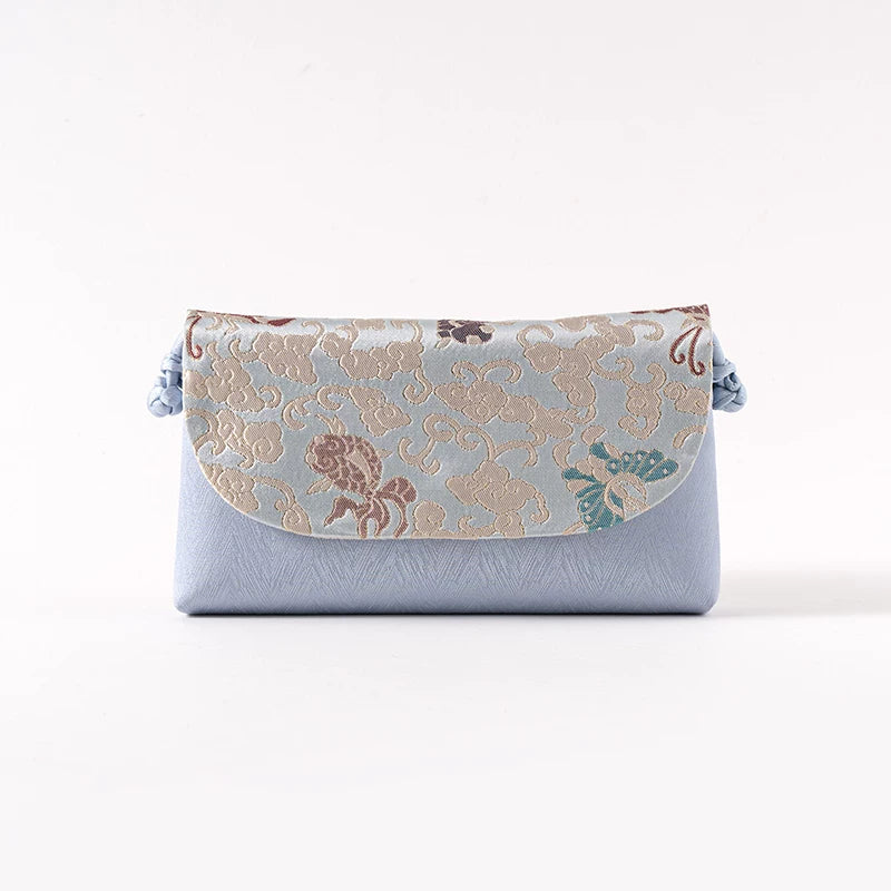 Sac croisé en soie en style chinois