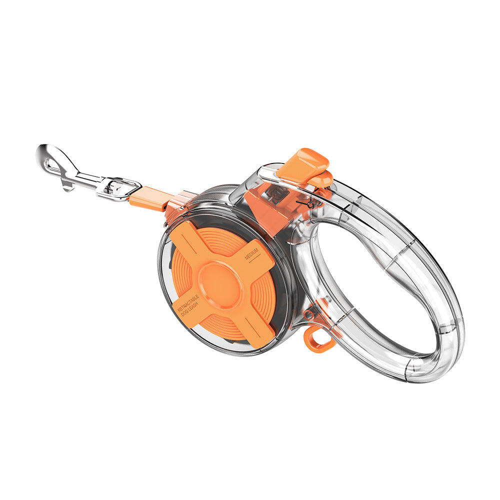 Corde de maintien automatique des mains de chien rétractable