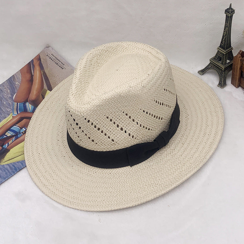 Chapeau supérieur à tige de jazz rayée