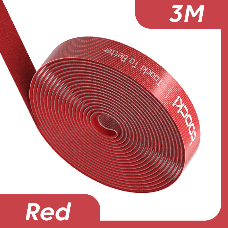 Stockage de câble de données avec cordon de ceinture de ligne de couleur