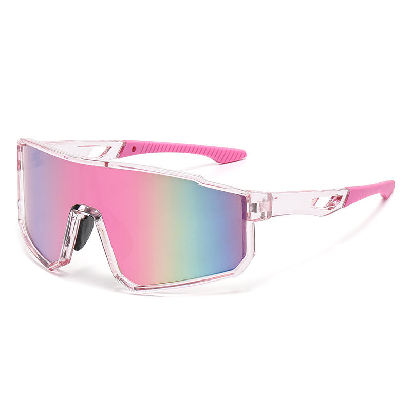 Grande cadre Colorful Sports Lunettes de soleil anti-vent