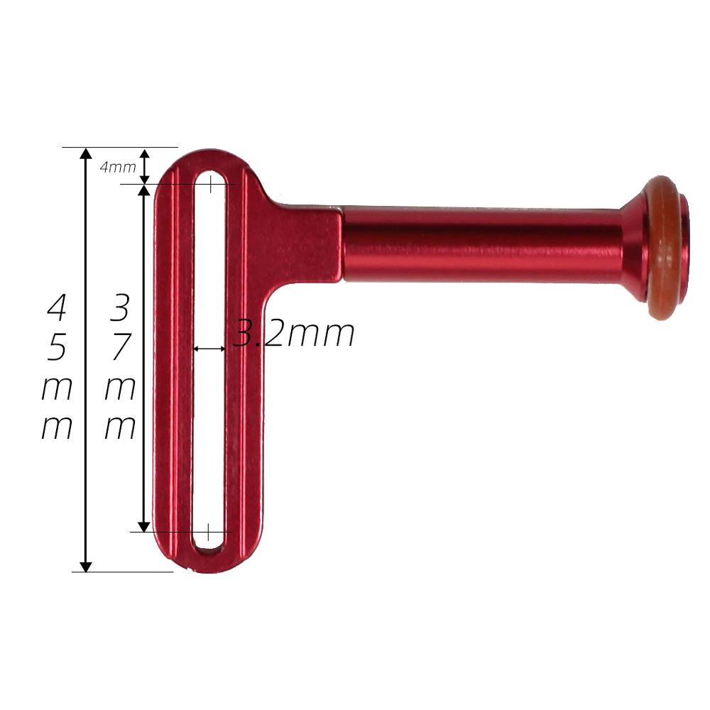 Plongée caméra support obturateur bouton de connexion tige