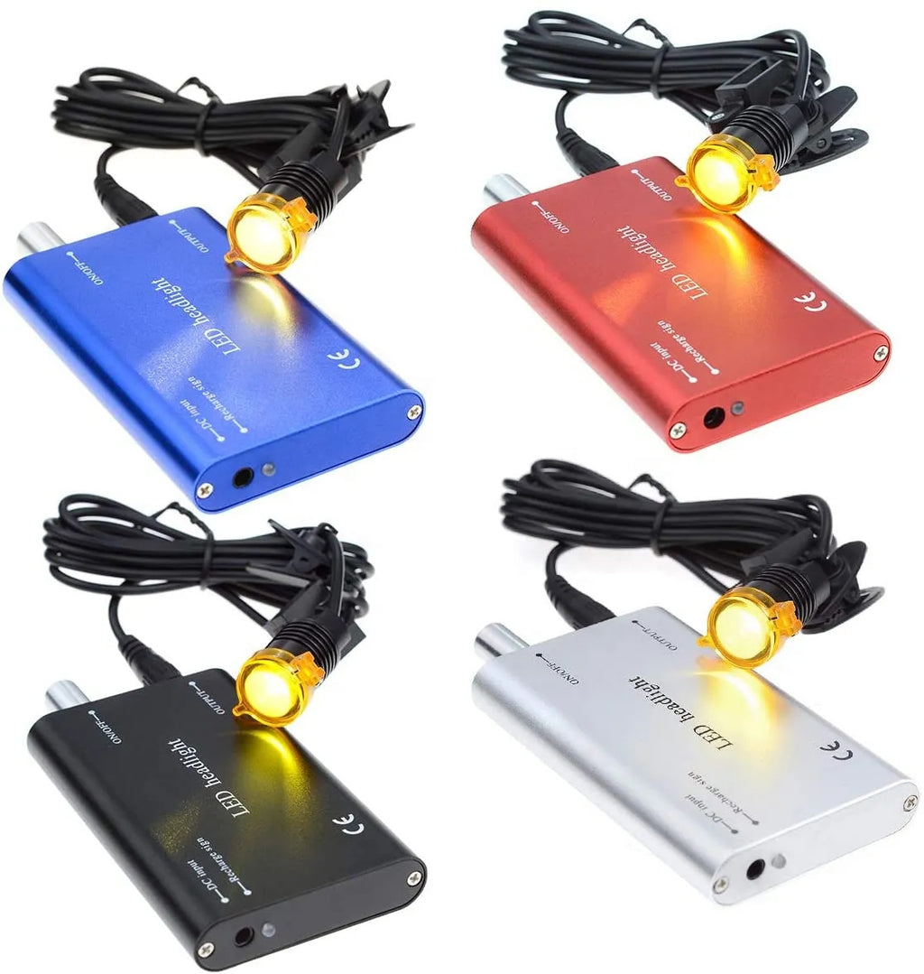 3W LED Clip-on phare dentaire avec filtre - Haute luminosité réglable lumière chirurgicale fo