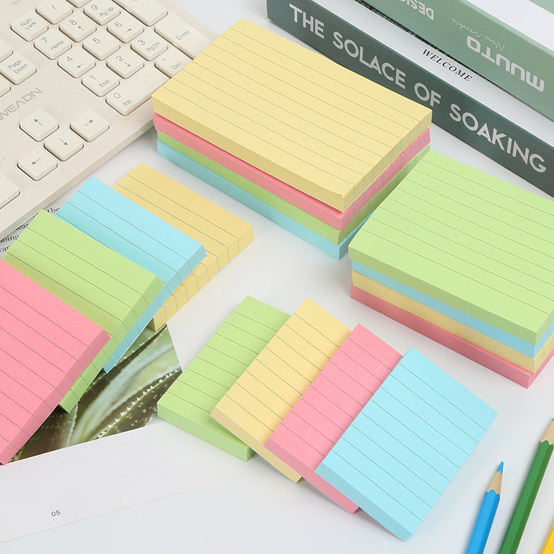 Carré autocollant Notes collantes avec bords doublés et pointillés