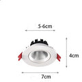 Lampe de lavage mural de ménage COB Spotlight LED Sky Lampe Angle réglable